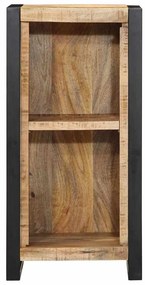 vidaXL Κομοδίνο με ράφι Καφέ 40 x 30 x 80 εκ Μασίφ ξύλο μάνγκο