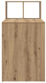 vidaXL Γραφείο Artisan Oak 108 x 55 x 103.5 εκ Επεξεργασμένο ξύλο