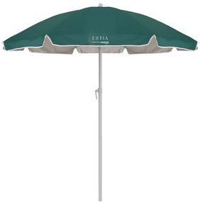 Estia Ομπρέλα Θαλάσσης Teal Green 1.8m Με Προστασία UPF 50+ Μεταλλική 00-30490