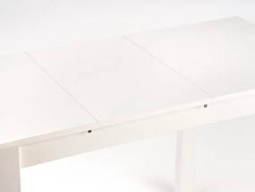 Τραπέζι Houston 1208, Άσπρο, 75x60x100cm, 24 kg, Επιμήκυνση, Πλαστικοποιημένη μοριοσανίδα | Epipla1.gr