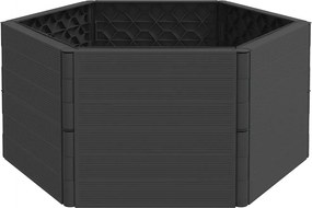 vidaXL Ζαρντινιέρα Κήπου Ανθρακί από Πολυπροπυλένιο