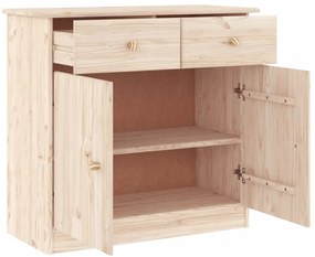 vidaXL Ντουλάπι ALTA 77 x 35 x 73 εκ. από Μασίφ Ξύλο Πεύκου