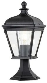 Επιδαπέδιο Φωτιστικό Κολονάκι 1xE27 Μαύρο IP44 39cm Bayview BAYVIEW-3M-BK Elstead Lighting-BAYVIEW-3M-BK-Μαύρο BAYVIEW-3M-BK