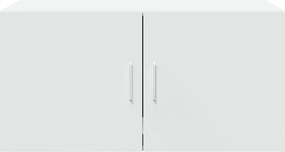 vidaXL Ντουλάπι Τοίχου Λευκό 80x42,5x40 εκ. Επεξεργασμένο Ξύλο