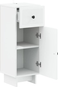 vidaXL Ντουλάπι Αποθήκευσης Μπάνιου EDE Λευκό 30 x 31 x 80 εκ.