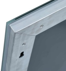 vidaXL Καθρέφτης Μπάνιου Τοίχου με LED 100 x 60 εκ.
