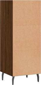 vidaXL Ντουλάπι Καφέ Δρυς 34,5x32,5x90 εκ. Επεξεργασμένο Ξύλο