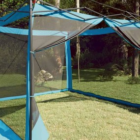 vidaXL Εσωτερική σκηνή 6 ατόμων Μπλε ταφτάς