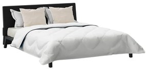 vidaXL Πάπλωμα με μαξιλάρι 3 pcs Λευκό Μικροΐνες