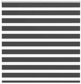 vidaXL Ζέβρα τυφλή Μαύρο Πλάτος υφάσματος 145,9 εκ. Πολυεστέρας