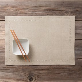 Σουπλά Inez 30Χ50 Beige Ρυθμός 30x50cm 100% Βαμβάκι