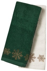DAS HOME CHRISTMAS ΠΟΤΗΡΟΠΑΝΑ ΣΕΤ 2ΤΜΧ 40X60 0705 ΙΒΟΥΑΡ, ΠΡΑΣΙΝΟ