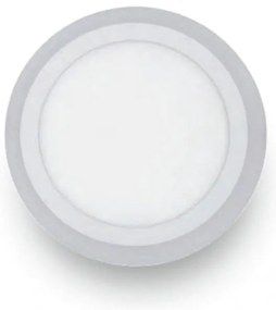 Φως πάνελ LED 18w+6W λευκό και μπλε-56091-6523