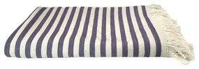 Πετσέτα Θαλάσσης Little Stripes 723604 Grey Bassetti Θαλάσσης 95x170cm 100% Βαμβάκι