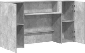 vidaXL Γραφείο υποδοχής 180x50x103,5 εκ. Επεξεργασμένο Ξύλο