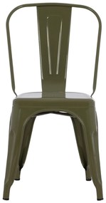 ΚΑΡΕΚΛΑ ΜΕΤΑΛΛΙΚΗ MELITA  ΣΕ DARK OLIVE GREEN 43x50x82Υεκ.