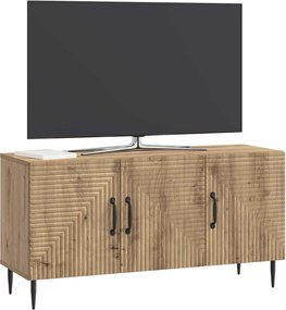 vidaXL Ντουλάπι TV 99 x 34,5 x 50 εκ. Artisan Δρυς Επεξεργασμένο Ξύλο