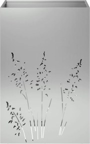 vidaXL Γλάστρα Κήπου 2 τμχ. Ασημί 50 x 50 x 75 cm