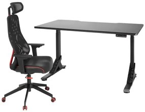 UPPSPEL/MATCHSPEL γραφείο/καρέκλα gaming, 140x80 cm 294.371.57
