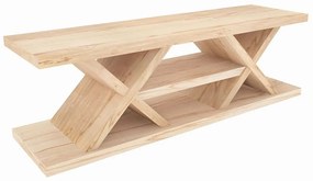 Έπιπλο Τηλεόρασης Massi 875ZNA4545 136x37x42cm Natural