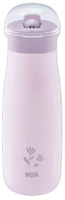 Παγουράκι Παιδικό Ανοξείδωτο Mini-Me Flip 10225329 500ml Lila Nuk 500ml Stainless Steel