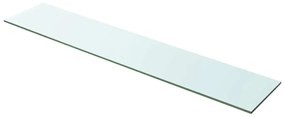 vidaXL Ράφια Πάνελ 2 τεμ. Διάφανα 100 x 20 εκ. Γυάλινα