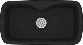 Sanitec Classic 321 (83×51) - Γρανιτένιος νεροχύτης - Granite BLACK