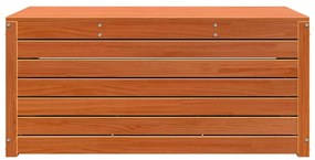 vidaXL Κουτί αποθήκευσης κήπου Καφέ κεριού 101 x 50.5 x 46.5 cm