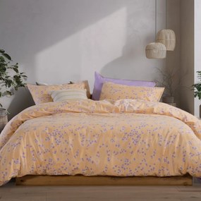 Σεντόνια Διπλά (Σετ) Nef-Nef Homeware Smart Floriva Yellow