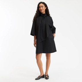 Φόρεμα A-line, κοντό, με μακριά μανίκια