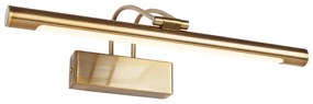 Φωτιστικό Μπάνιου LED Aca Aria PN17LEDW40BR Brass