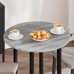 vidaXL Καπάκι τραπεζιού Γκρι sonoma 70 x 70 x 1.5 cm