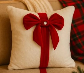 Διακοσμητική Χριστουγεννιάτικη Μαξιλαροθήκη XS17008