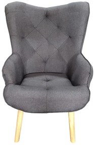 ADRIA ΜΠΕΡΖΕΡΑ DARK GREY ΥΦΑΣΜΑ