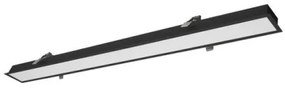 Γραμμικό Χωνευτό L580 4000K Μαύρο Dim. Station Ultra 3911-03058-4-B-D4 Viokef-3911-03058-4-B-D4-Μαύρο 3911-03058-4-B-D4