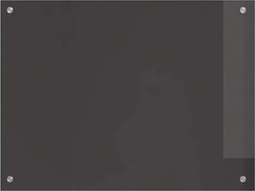 vidaXL Πίσω Πάνελ Κουζίνας 2 pcs Σκούρο Γκρι 80 x 60 cm