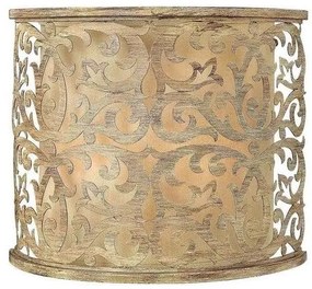 Απλίκα Φωτιστικό Τοίχου 2xE14 Σαμπανιζέ Carabel HK-CARABEL2 Elstead Lighting HK-CARABEL2 Καφέ