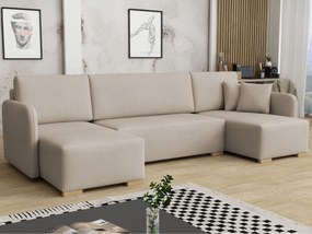 Γωνιακός καναπές Como U-Beige