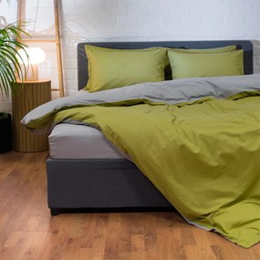 Παπλωματοθήκη Μονή (Σετ 165x245) 2 Όψεων Naf-Naf Hue Willow - Ghost Grey