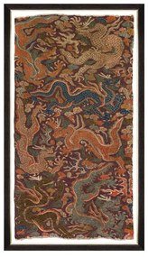 Κάδρο Dragons Chasing Pearls FA13172 60X110 MindTheGap Vertical Wood
