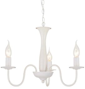 Φωτιστικό Οροφής Elegant DLA12013PW White Metal