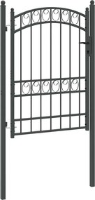 vidaXL Πύλη Φράχτη EMMEN 170 x 100 εκ. Ατσάλι με Επικάλυψη Πούδρας