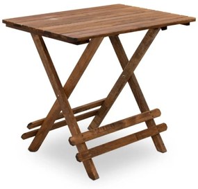Τραπέζι Πτυσσόμενο Queen 0253318 100x60x75cm Walnut Ξύλο