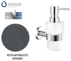 Ντισπένσερ Επιτοίχιο Sanco Ergon Antracite Grained 25922-M118