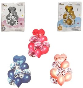 Double happiness μπαλόνια 9τμχ - Inspire a smile balloons 9pcs