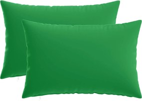 vidaXL Κάλυμμα Μαξιλαριού 2 pcs HEERLEN Πράσινο 30 x 50 cm Πολυεστέρας