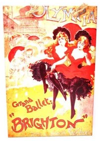 ΚΑΔΡΟ ΞΥΛΙΝΟ &quot;GRAND BALLET&quot; 40*60 14Ν002Β-1