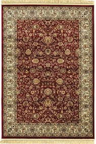 Χαλί Persia 1533 Burgundy Με Κρόσσι New Plan 160X230cm