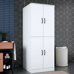 Ντουλάπι Πλυντηρίου Λευκό FECI 70x72.5x181.8