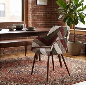 ΚΑΡΈΚΛΕΣ &amp; ΠΟΛΥΘΡΌΝΕΣ PATCHWORK ARMCHAIR SCOTT HD0548